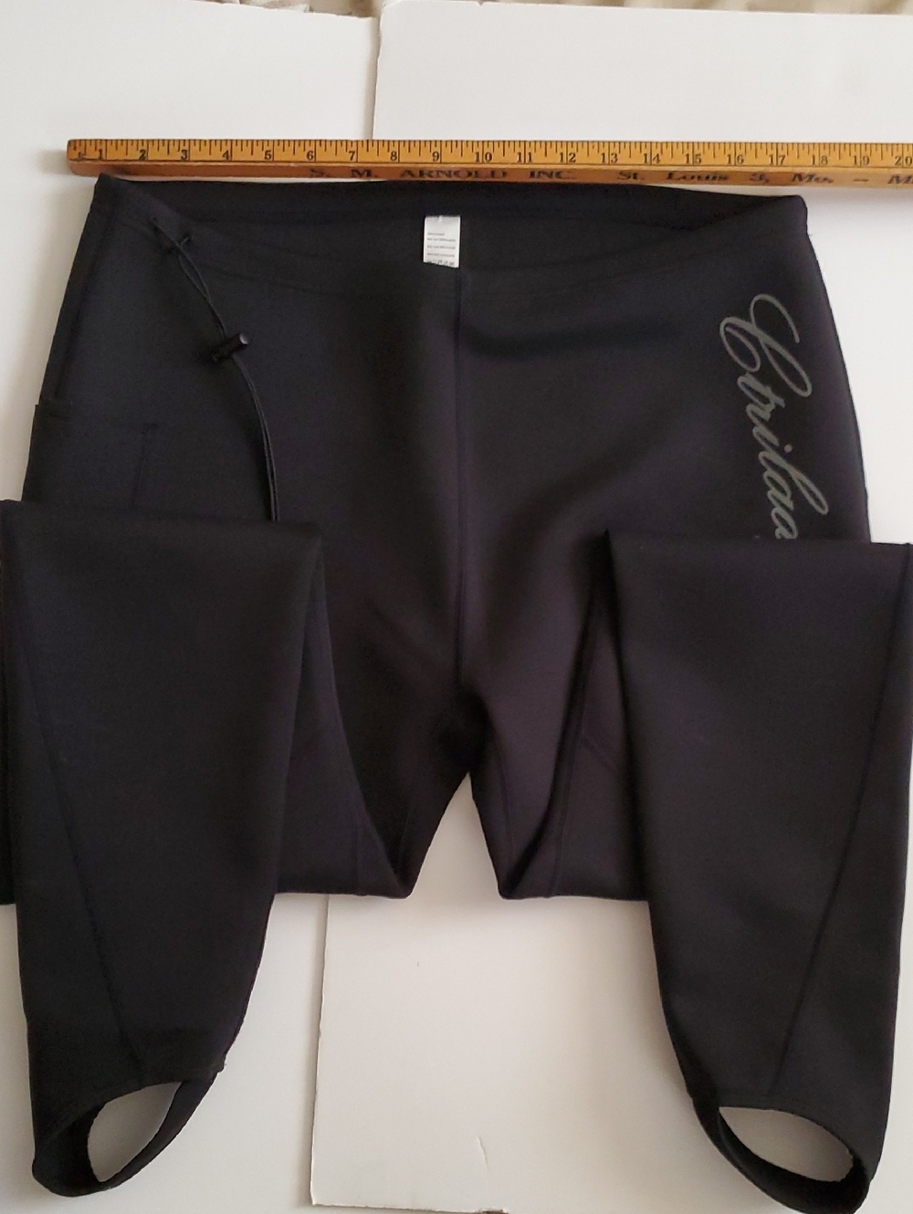 Ctrilady Womens Wetsuit Leggings 2mm Neoprene. Black. 3XL